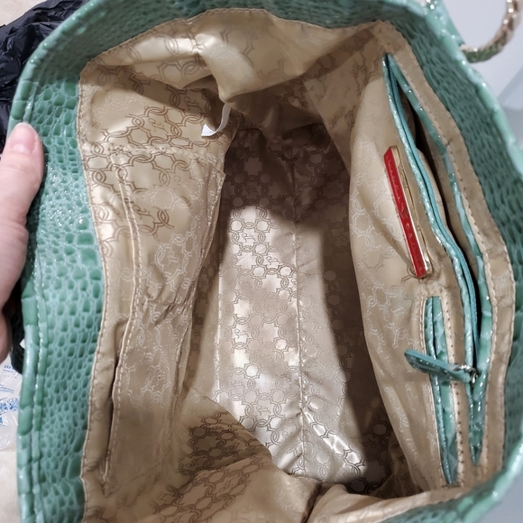 Ivanka Trump Croc Simulated Leather Tote - Picture 13 of 14